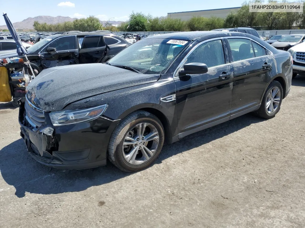 2017 Ford Taurus Se VIN: 1FAHP2D83HG110964 Lot: 70067534