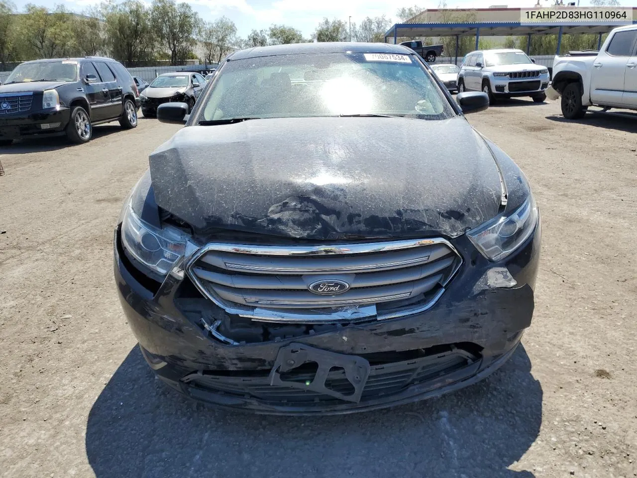 2017 Ford Taurus Se VIN: 1FAHP2D83HG110964 Lot: 70067534