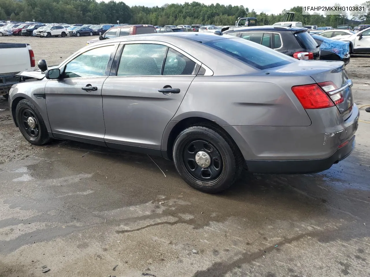 2017 Ford Taurus Police Interceptor VIN: 1FAHP2MKXHG103831 Lot: 70622904