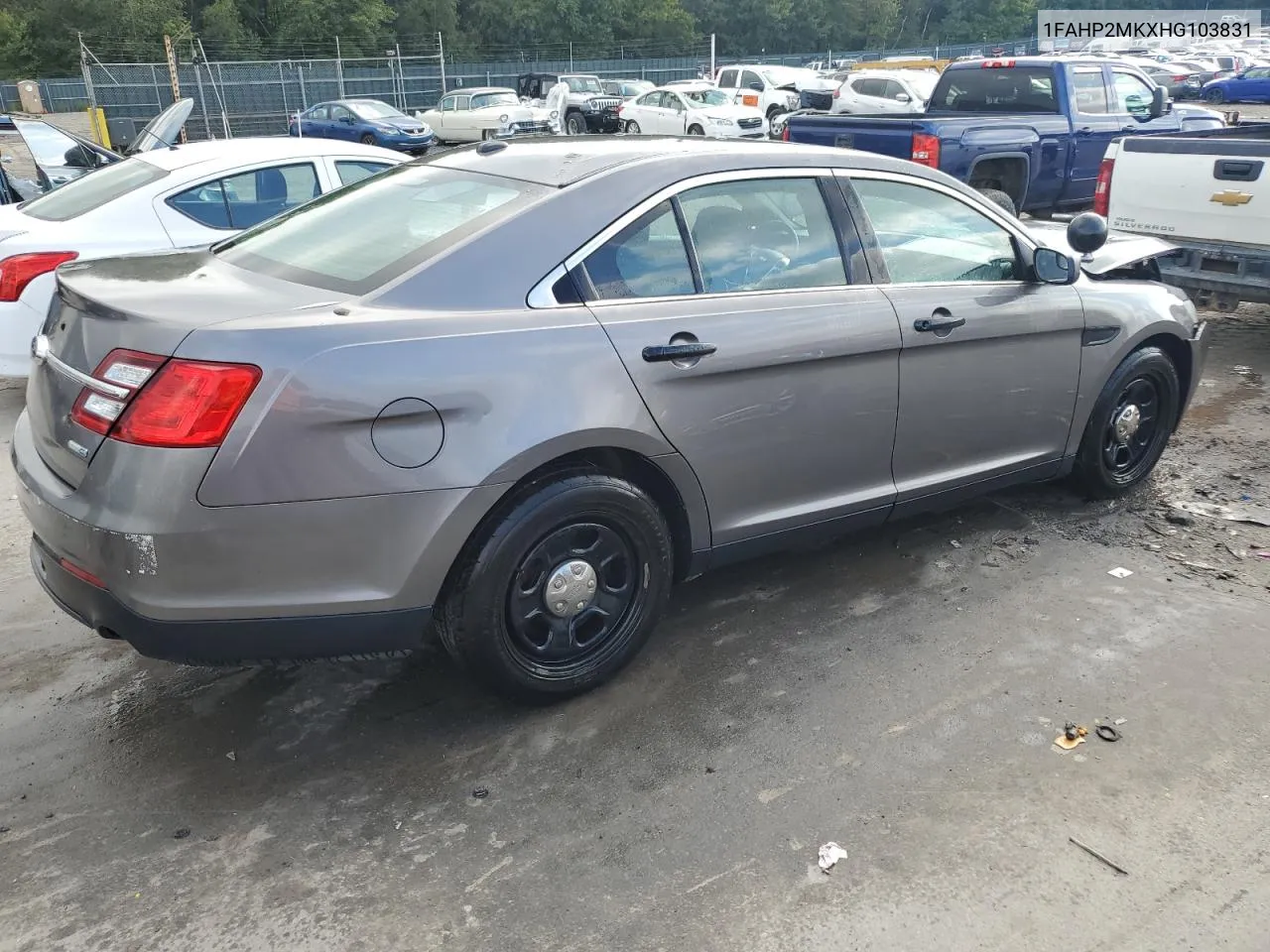 2017 Ford Taurus Police Interceptor VIN: 1FAHP2MKXHG103831 Lot: 70622904