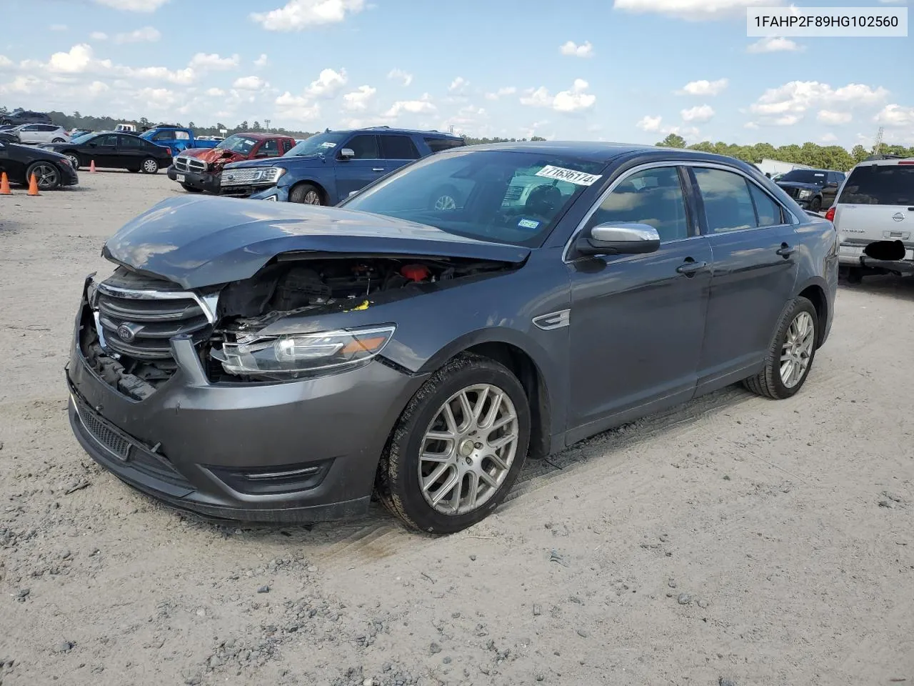 2017 Ford Taurus Limited VIN: 1FAHP2F89HG102560 Lot: 71636174