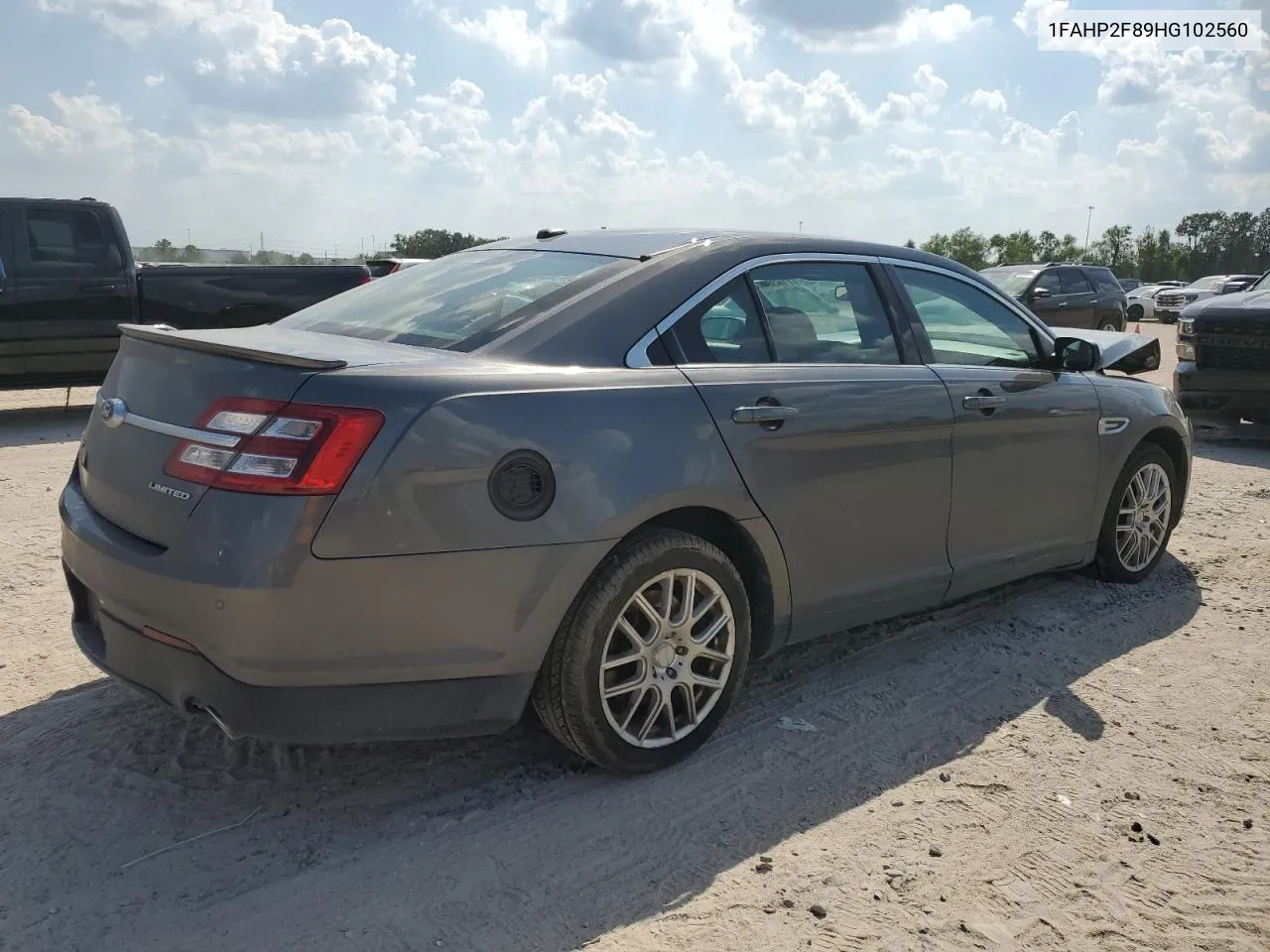 2017 Ford Taurus Limited VIN: 1FAHP2F89HG102560 Lot: 71636174