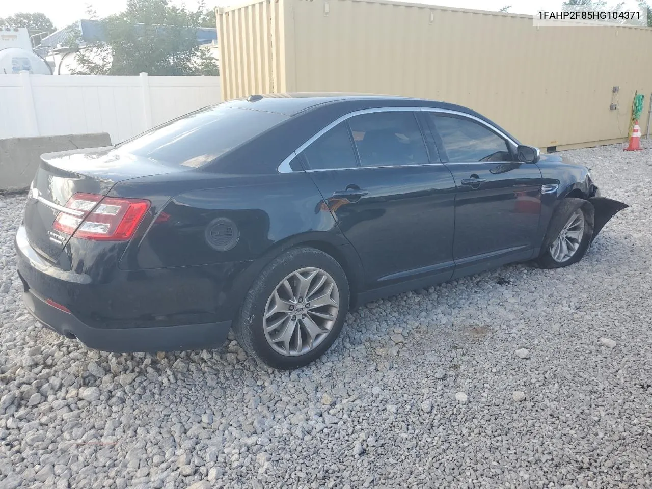 2017 Ford Taurus Limited VIN: 1FAHP2F85HG104371 Lot: 72026584