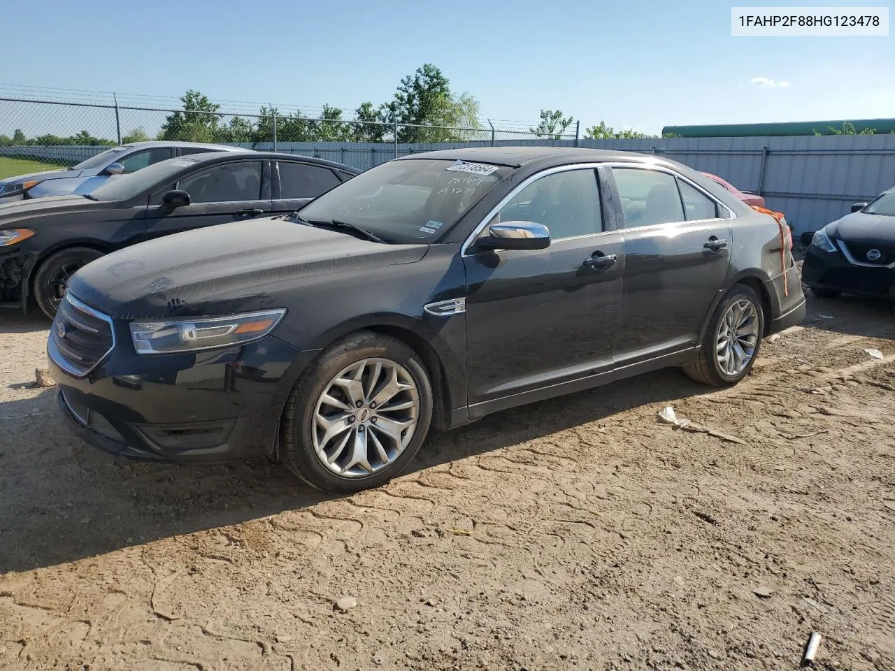 2017 Ford Taurus Limited VIN: 1FAHP2F88HG123478 Lot: 72518564