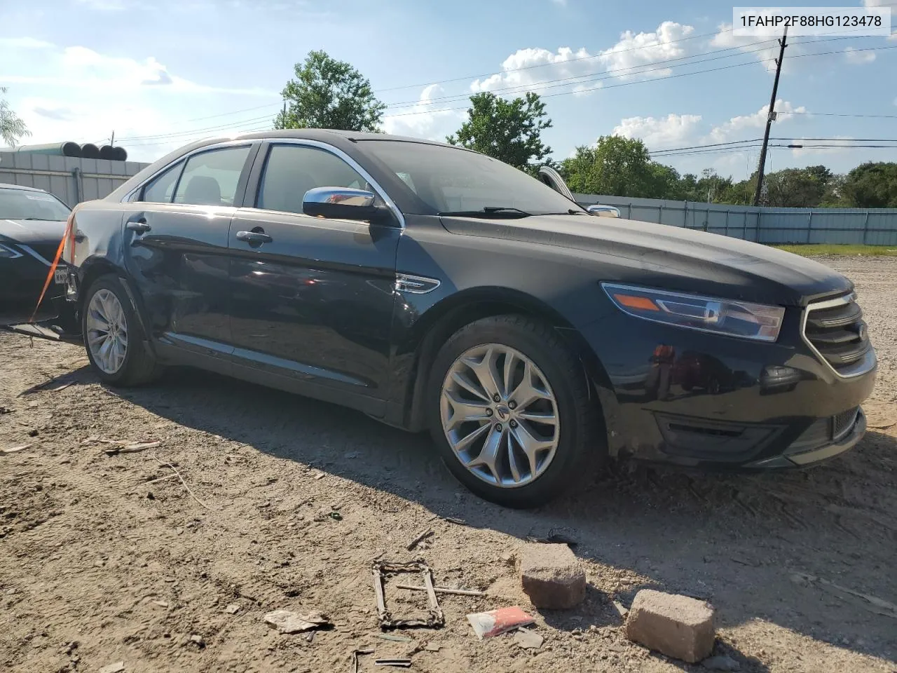 2017 Ford Taurus Limited VIN: 1FAHP2F88HG123478 Lot: 72518564