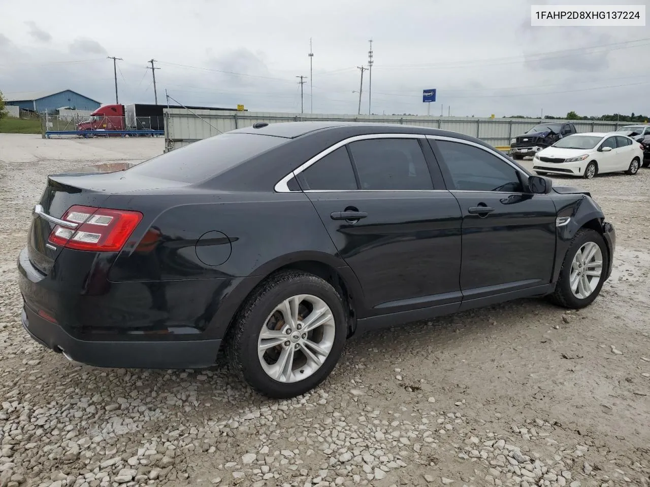 2017 Ford Taurus Se VIN: 1FAHP2D8XHG137224 Lot: 73121534