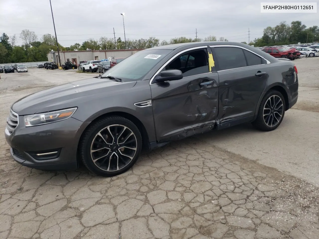 2017 Ford Taurus Sel VIN: 1FAHP2H80HG112651 Lot: 73389584