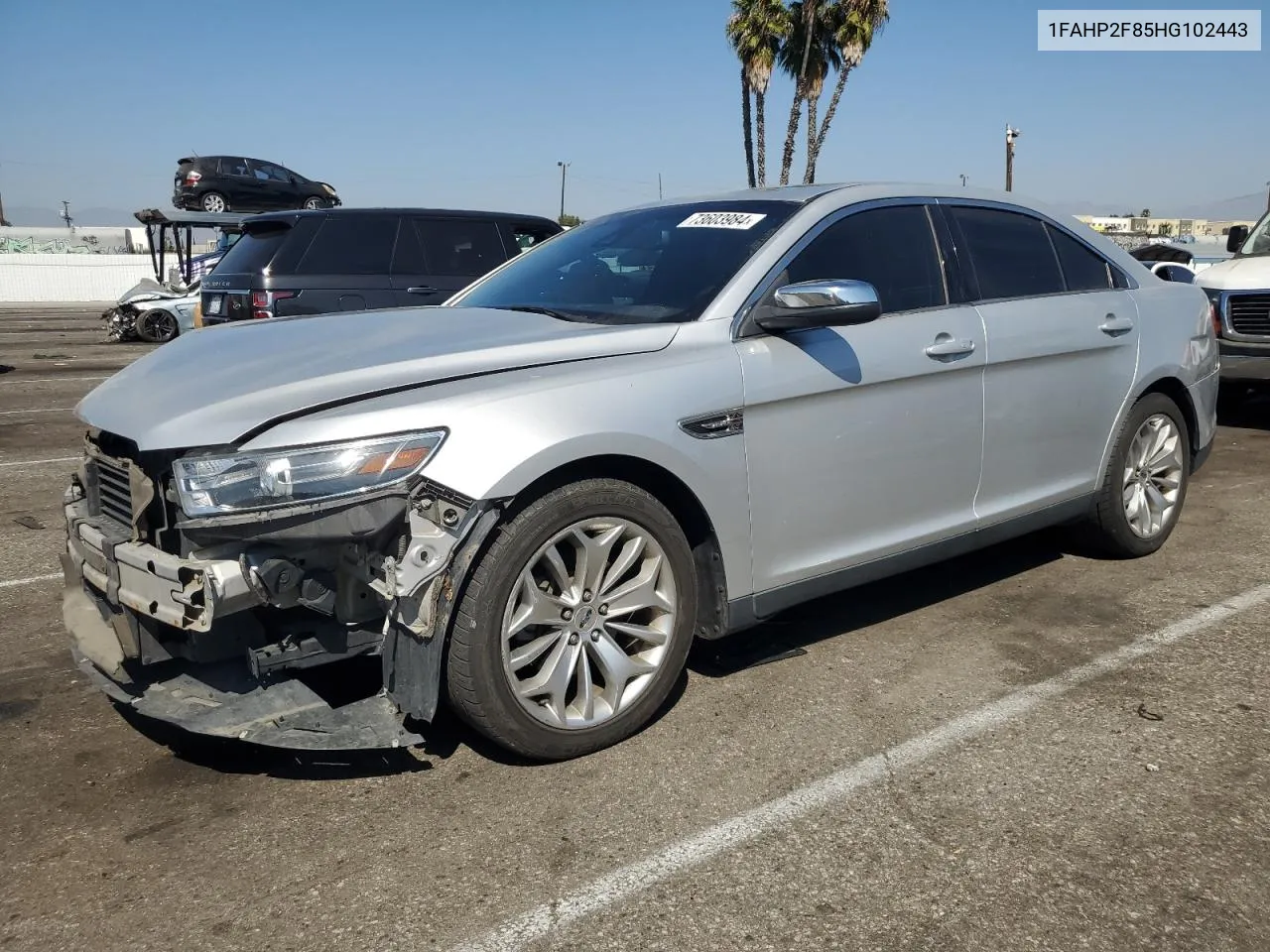 2017 Ford Taurus Limited VIN: 1FAHP2F85HG102443 Lot: 73603984