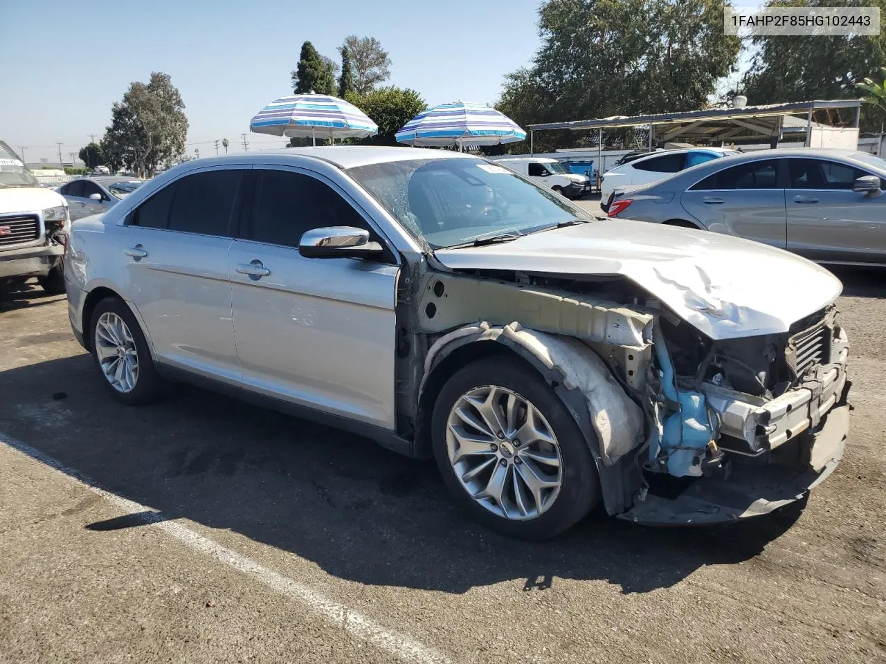 2017 Ford Taurus Limited VIN: 1FAHP2F85HG102443 Lot: 73603984