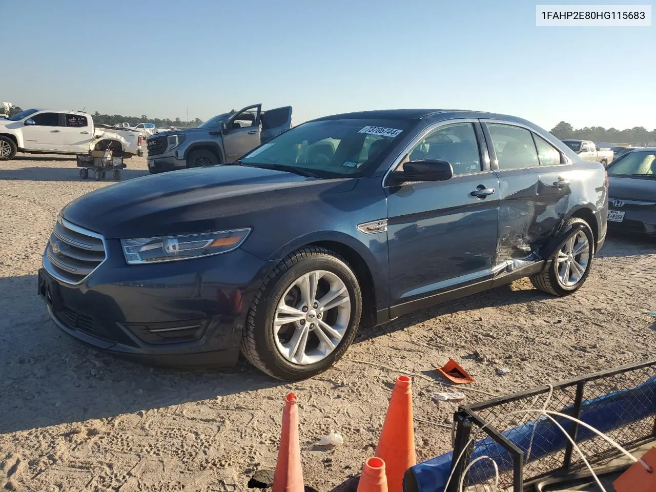 2017 Ford Taurus Sel VIN: 1FAHP2E80HG115683 Lot: 73705744