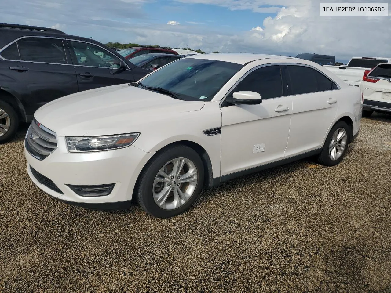 2017 Ford Taurus Sel VIN: 1FAHP2E82HG136986 Lot: 74292674