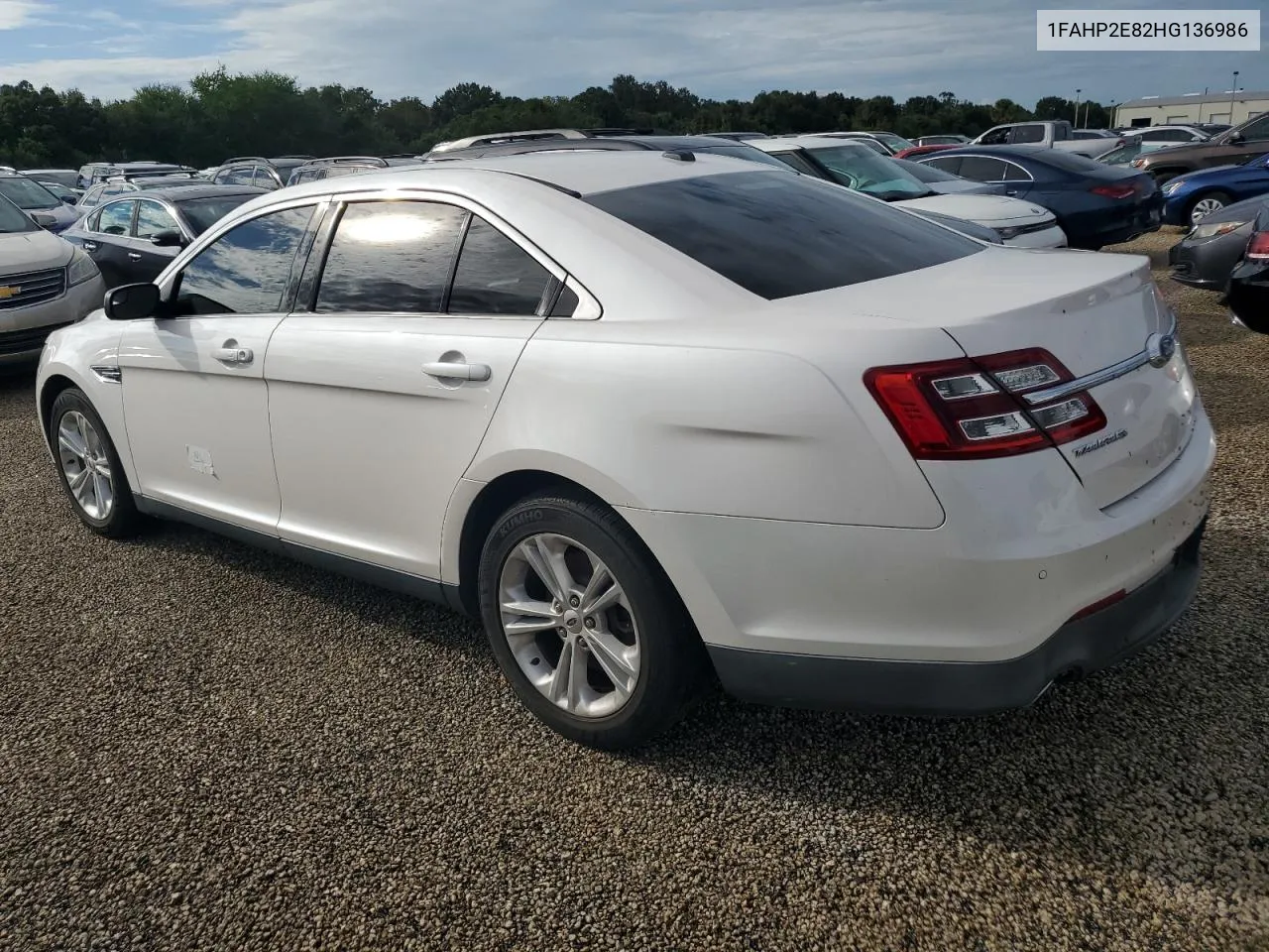 2017 Ford Taurus Sel VIN: 1FAHP2E82HG136986 Lot: 74292674