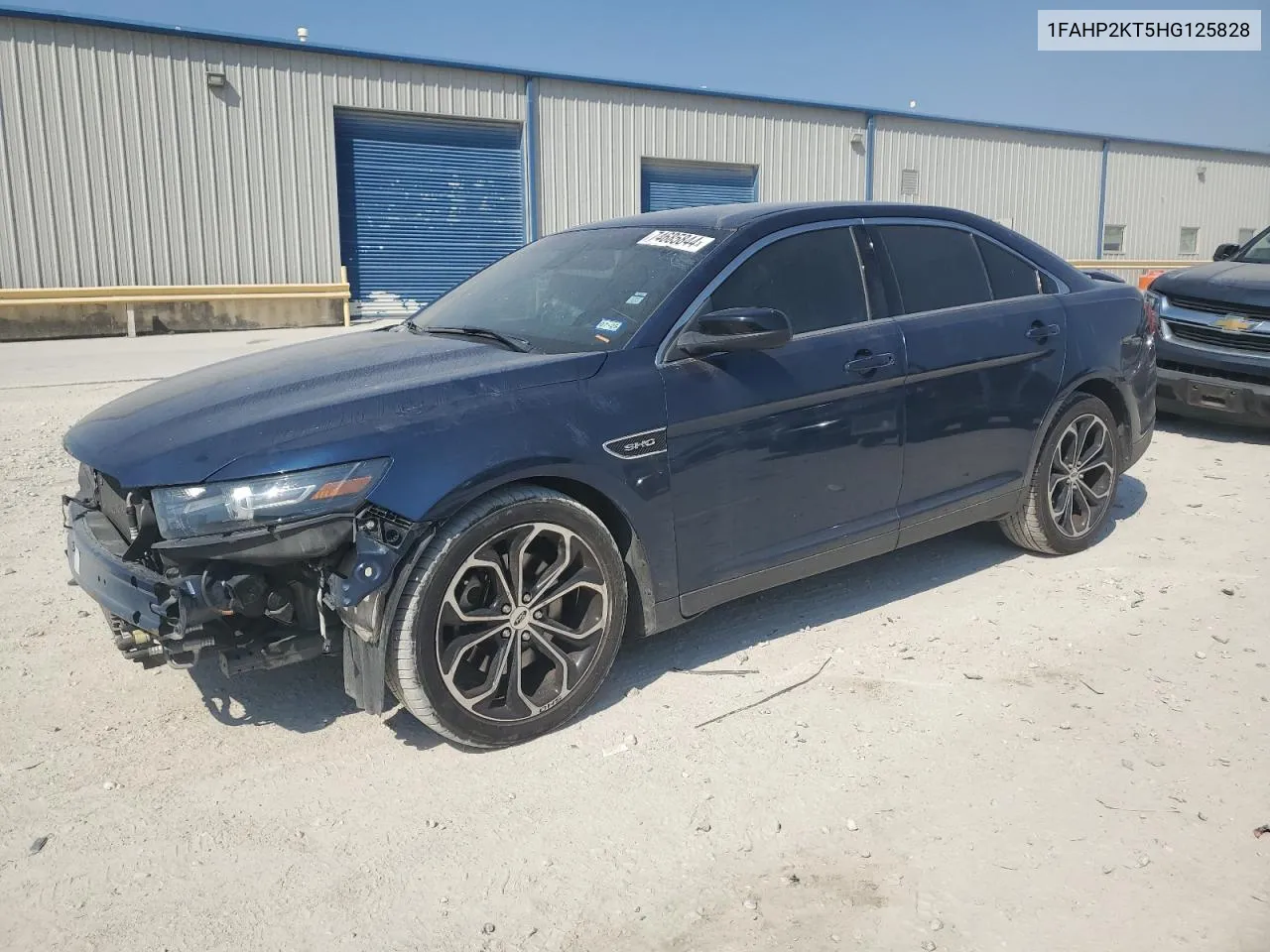 2017 Ford Taurus Sho VIN: 1FAHP2KT5HG125828 Lot: 74685844