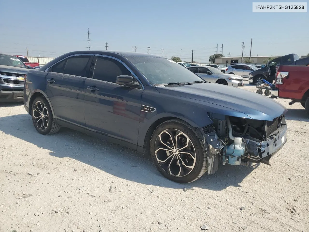 2017 Ford Taurus Sho VIN: 1FAHP2KT5HG125828 Lot: 74685844