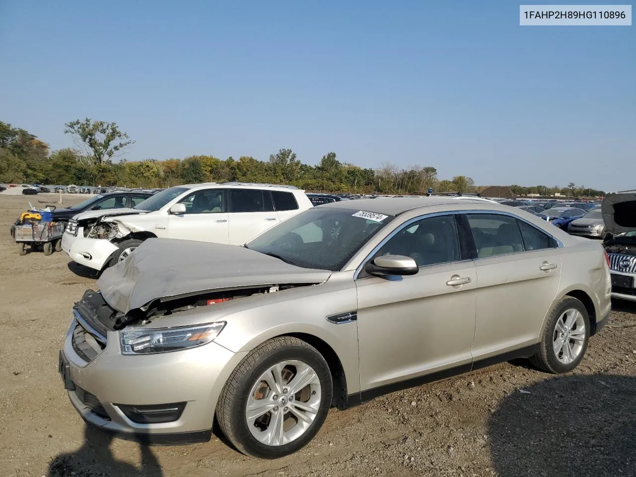 2017 Ford Taurus Sel VIN: 1FAHP2H89HG110896 Lot: 75539574