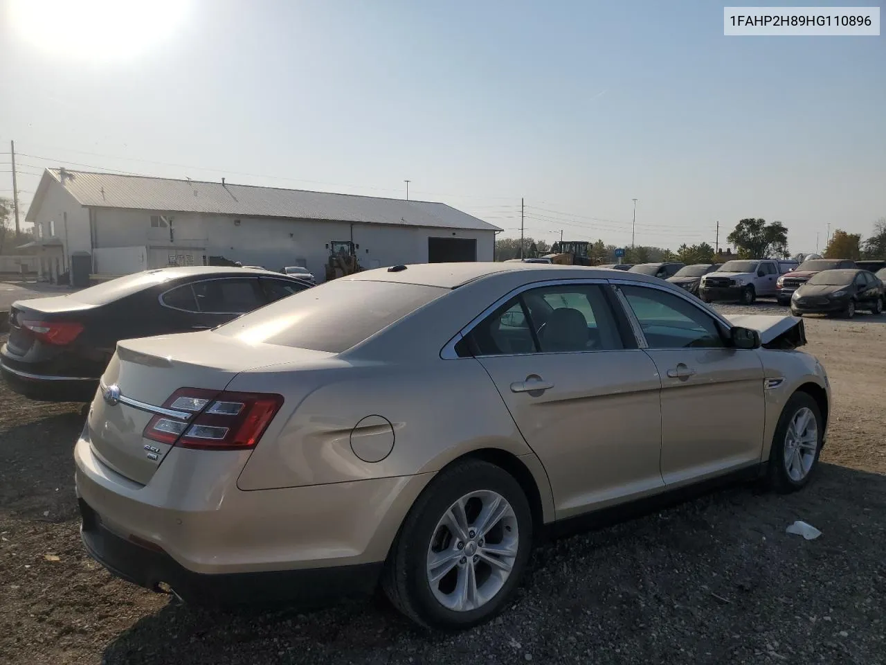 2017 Ford Taurus Sel VIN: 1FAHP2H89HG110896 Lot: 75539574