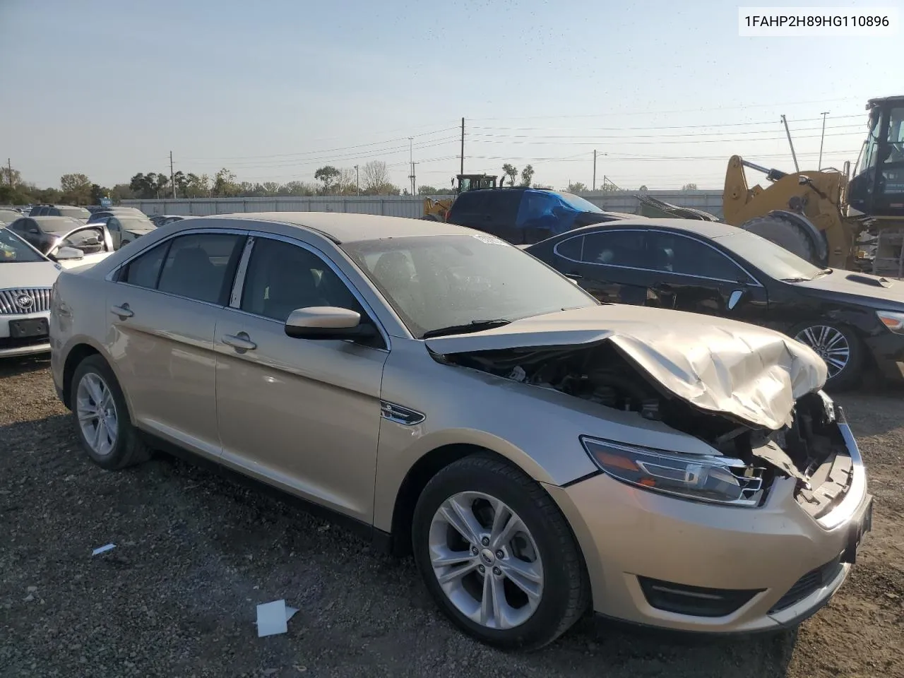 2017 Ford Taurus Sel VIN: 1FAHP2H89HG110896 Lot: 75539574