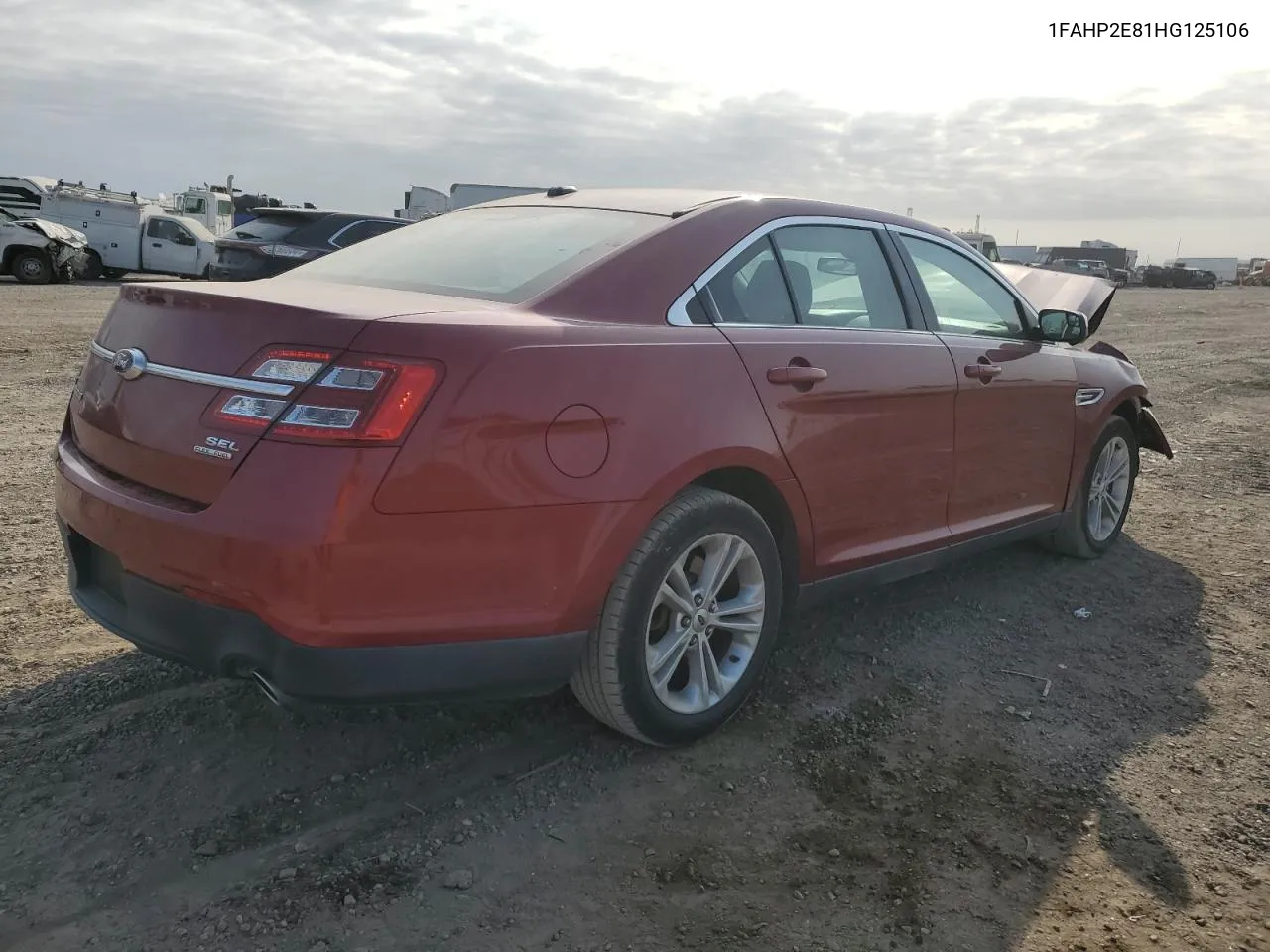 2017 Ford Taurus Sel VIN: 1FAHP2E81HG125106 Lot: 76418184