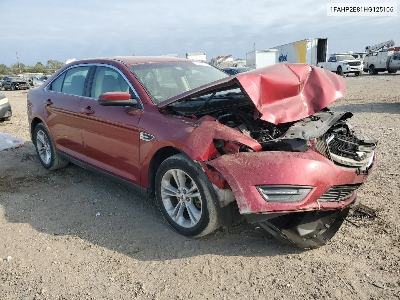 2017 Ford Taurus Sel VIN: 1FAHP2E81HG125106 Lot: 76418184