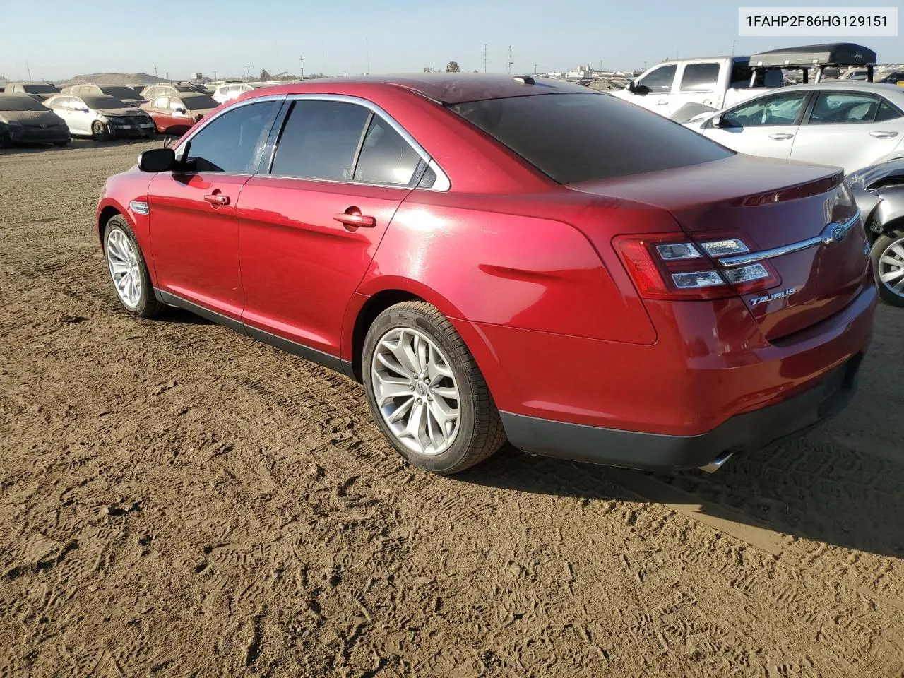 2017 Ford Taurus Limited VIN: 1FAHP2F86HG129151 Lot: 76486634