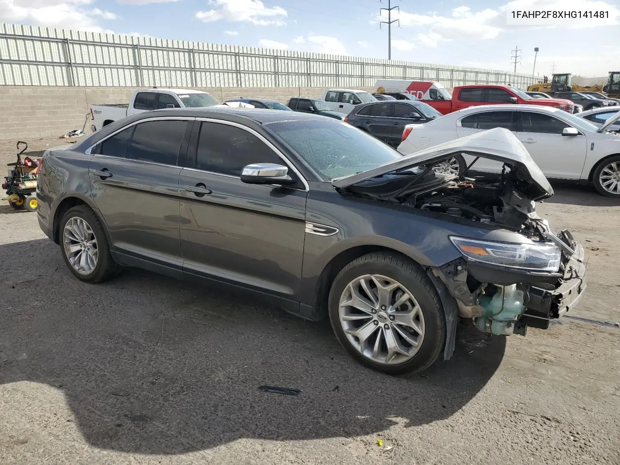 1FAHP2F8XHG141481 2017 Ford Taurus Limited