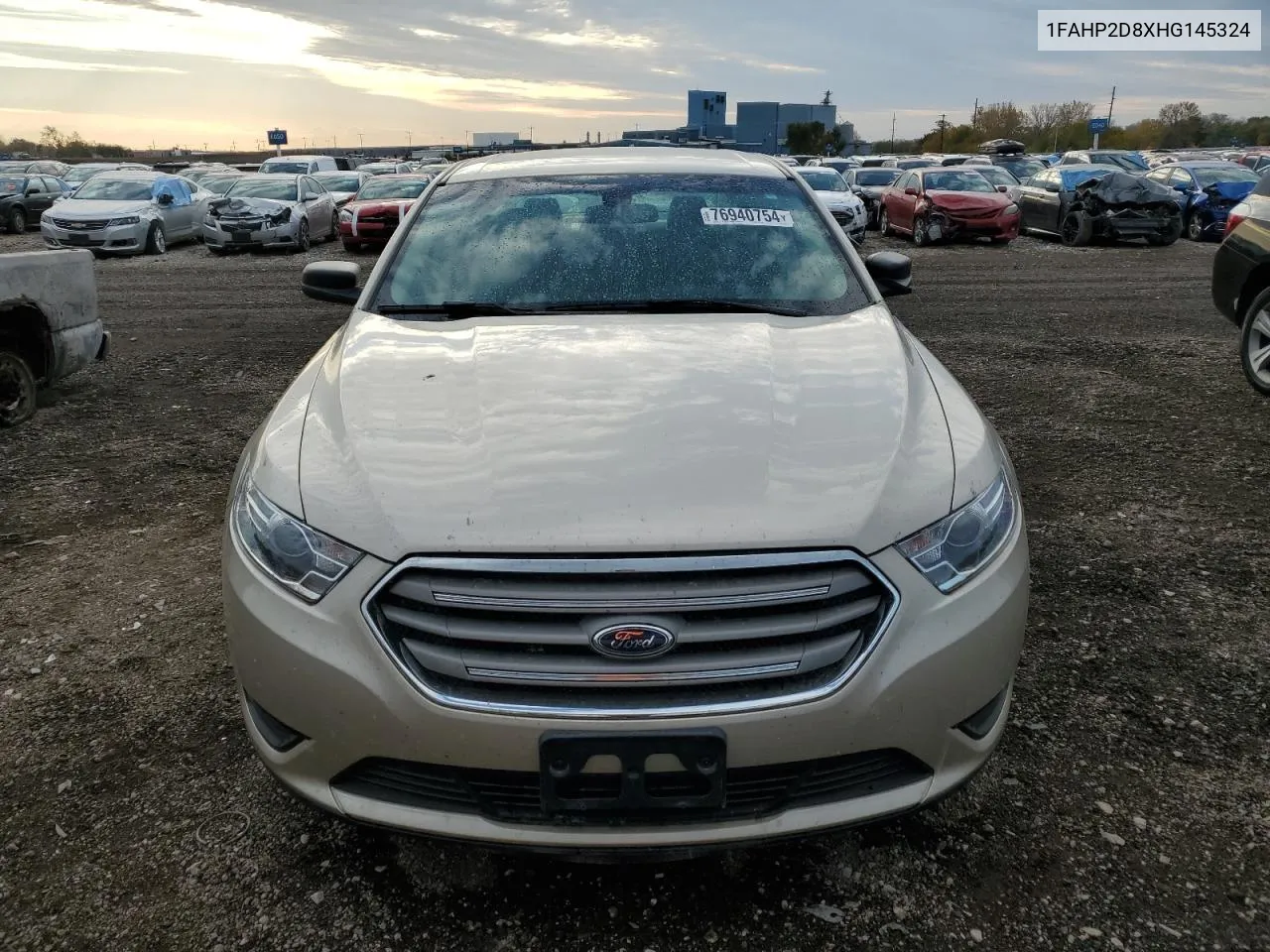 2017 Ford Taurus Se VIN: 1FAHP2D8XHG145324 Lot: 76940754