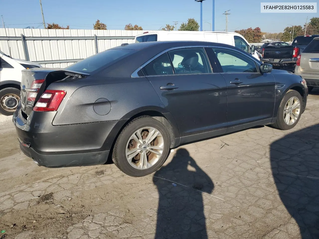 2017 Ford Taurus Sel VIN: 1FAHP2E82HG125583 Lot: 77070754