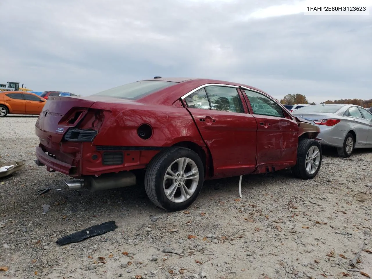 2017 Ford Taurus Sel VIN: 1FAHP2E80HG123623 Lot: 77375964