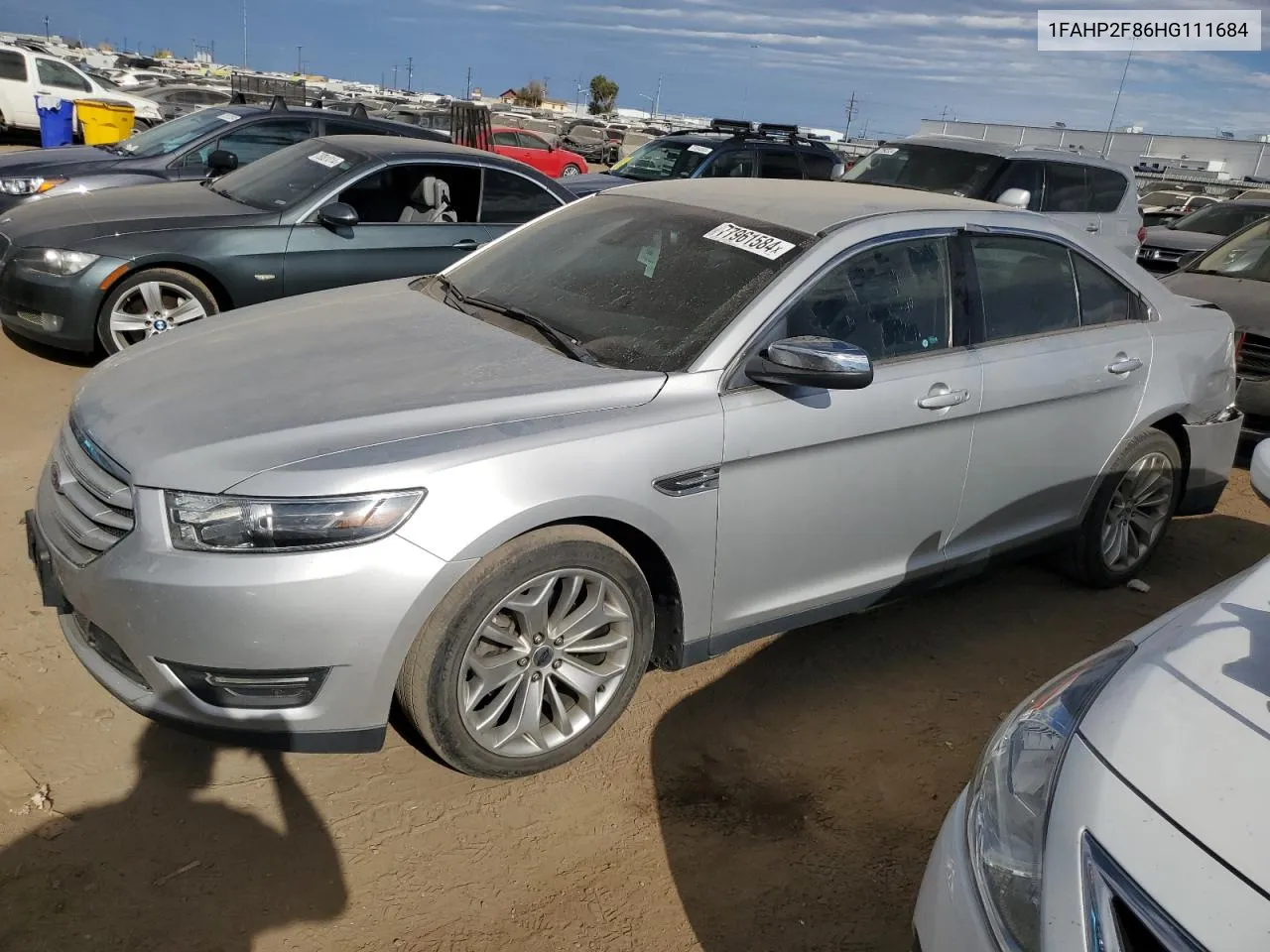 2017 Ford Taurus Limited VIN: 1FAHP2F86HG111684 Lot: 77961584