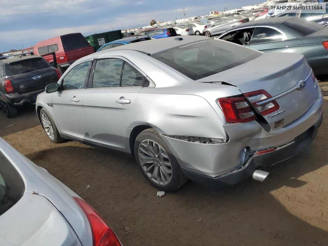 2017 Ford Taurus Limited VIN: 1FAHP2F86HG111684 Lot: 77961584