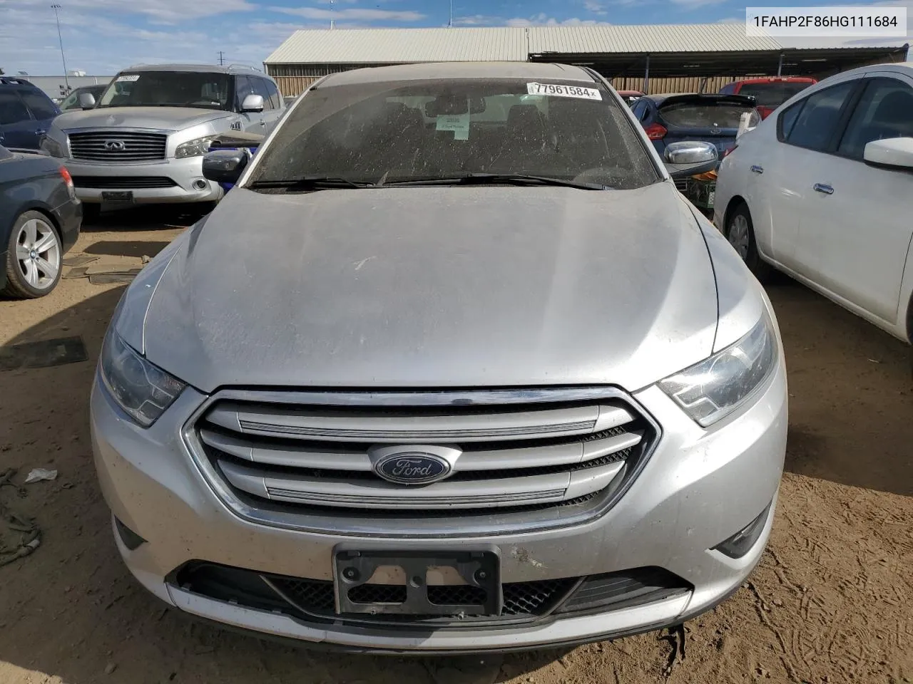 2017 Ford Taurus Limited VIN: 1FAHP2F86HG111684 Lot: 77961584