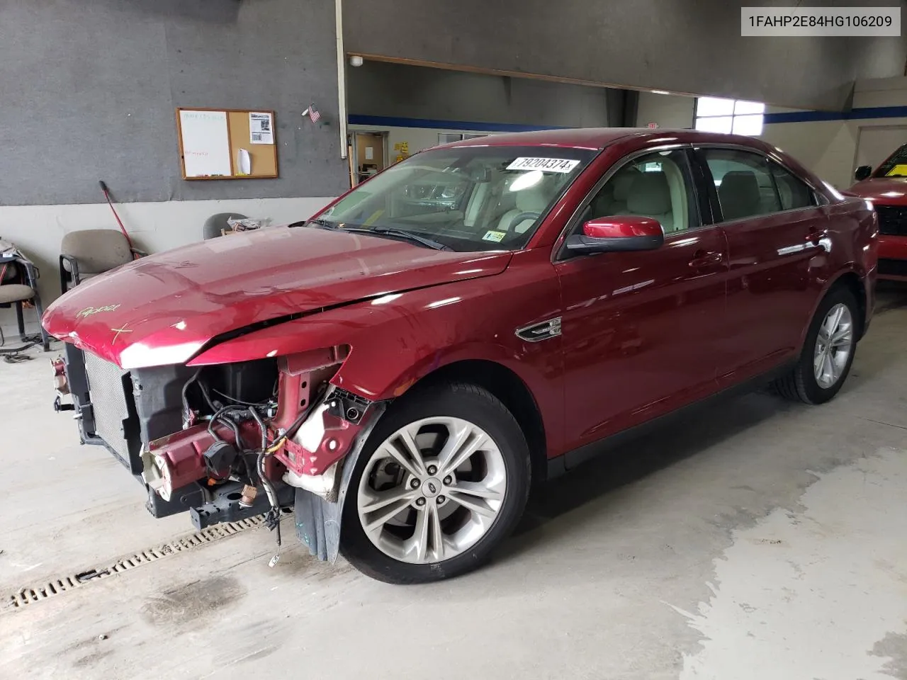 2017 Ford Taurus Sel VIN: 1FAHP2E84HG106209 Lot: 79204374