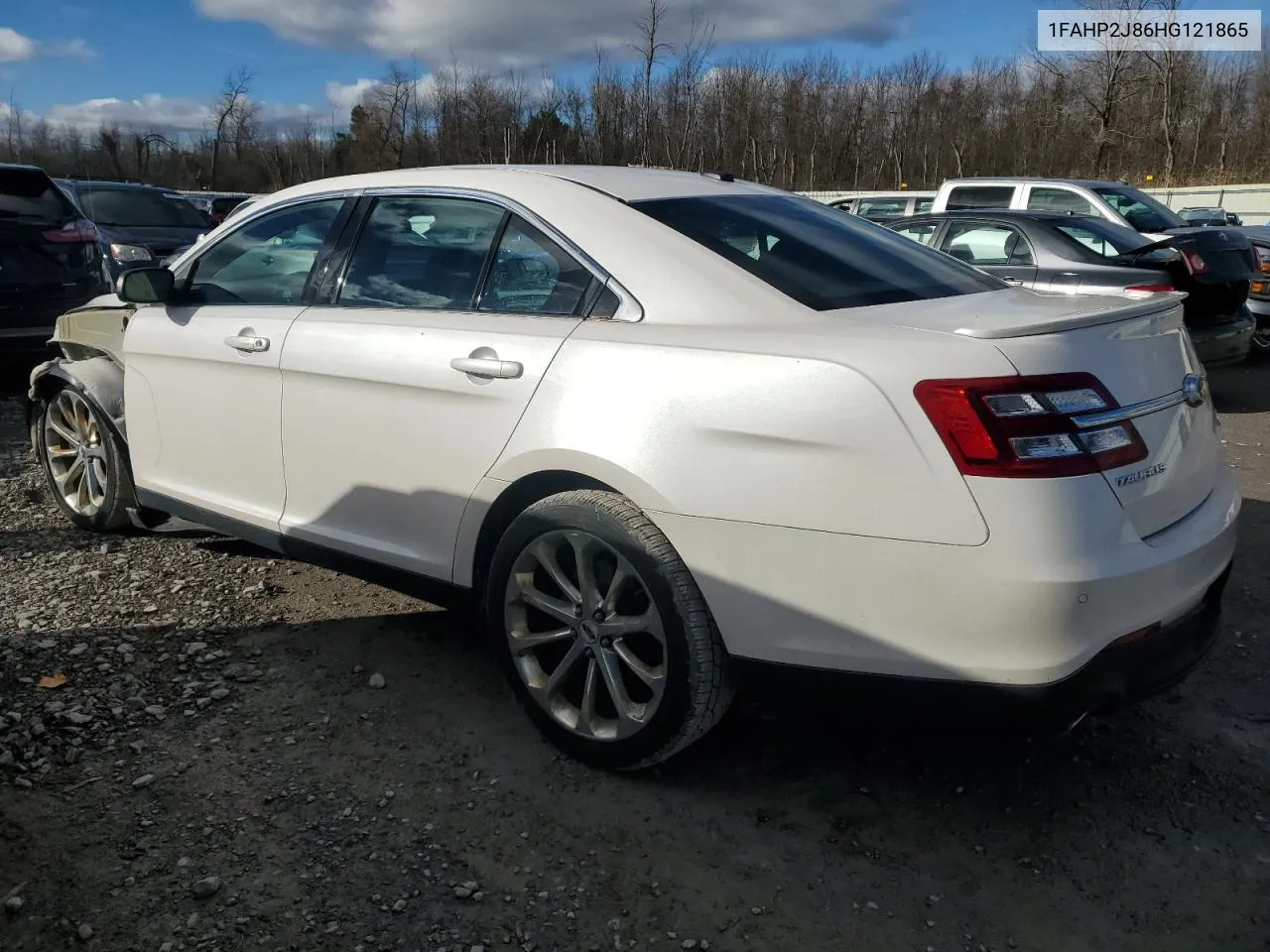 2017 Ford Taurus Limited VIN: 1FAHP2J86HG121865 Lot: 80316954