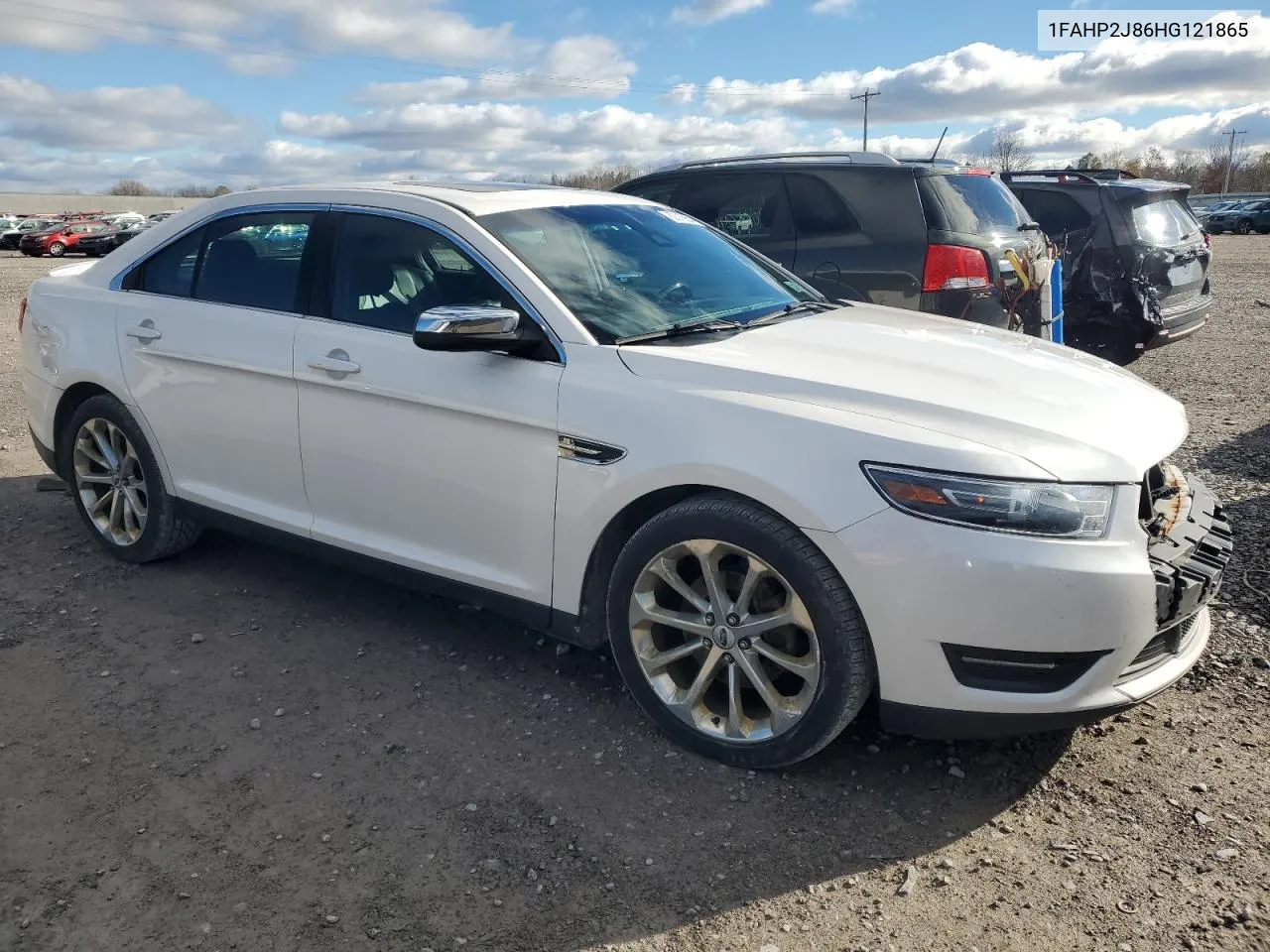 2017 Ford Taurus Limited VIN: 1FAHP2J86HG121865 Lot: 80316954