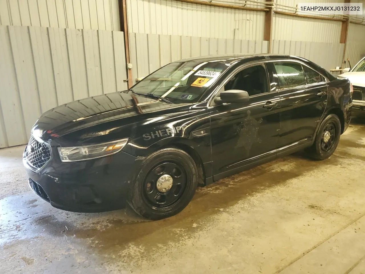 2018 Ford Taurus Police Interceptor VIN: 1FAHP2MKXJG131232 Lot: 54539624