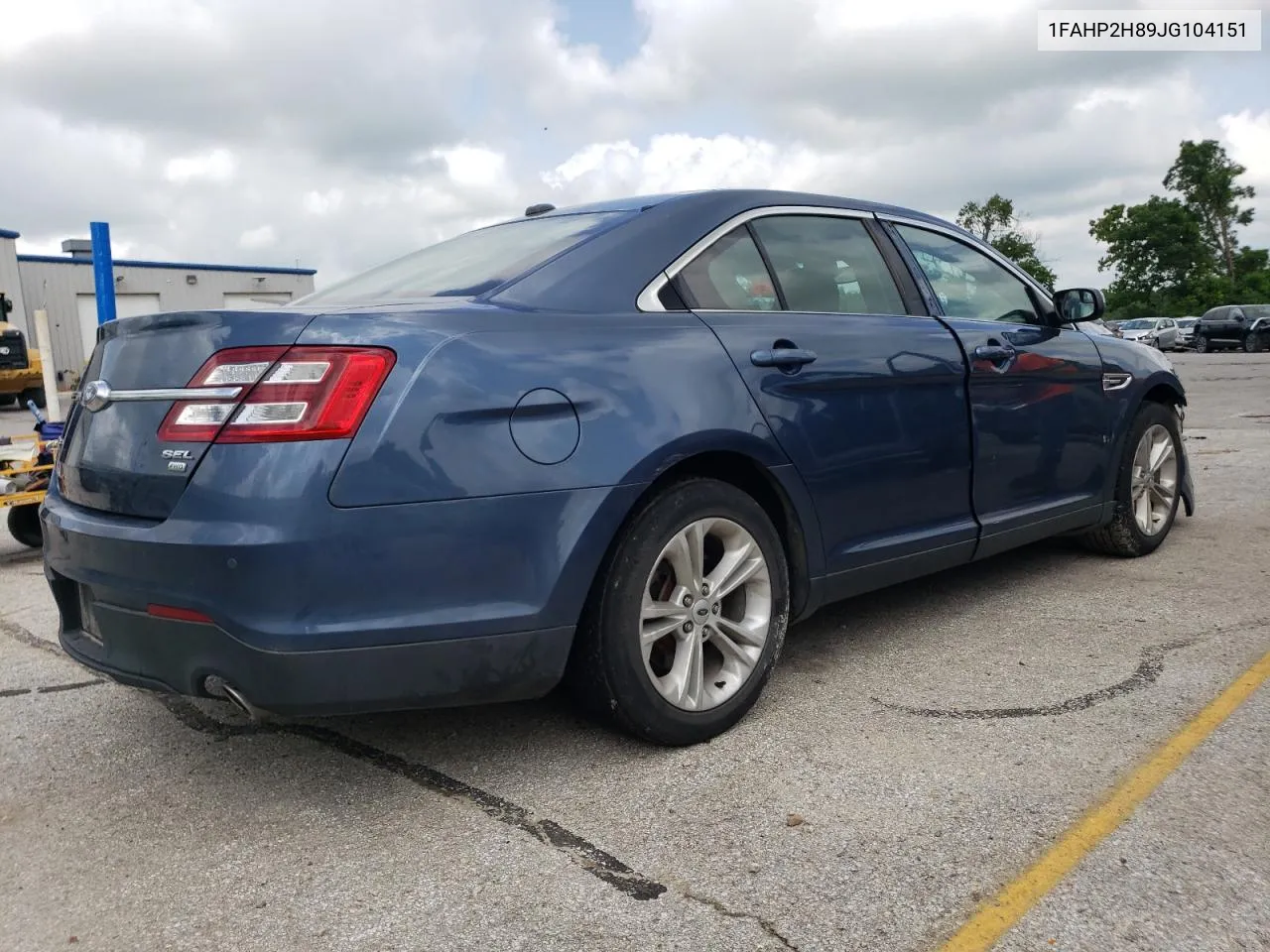 2018 Ford Taurus Sel VIN: 1FAHP2H89JG104151 Lot: 55569444