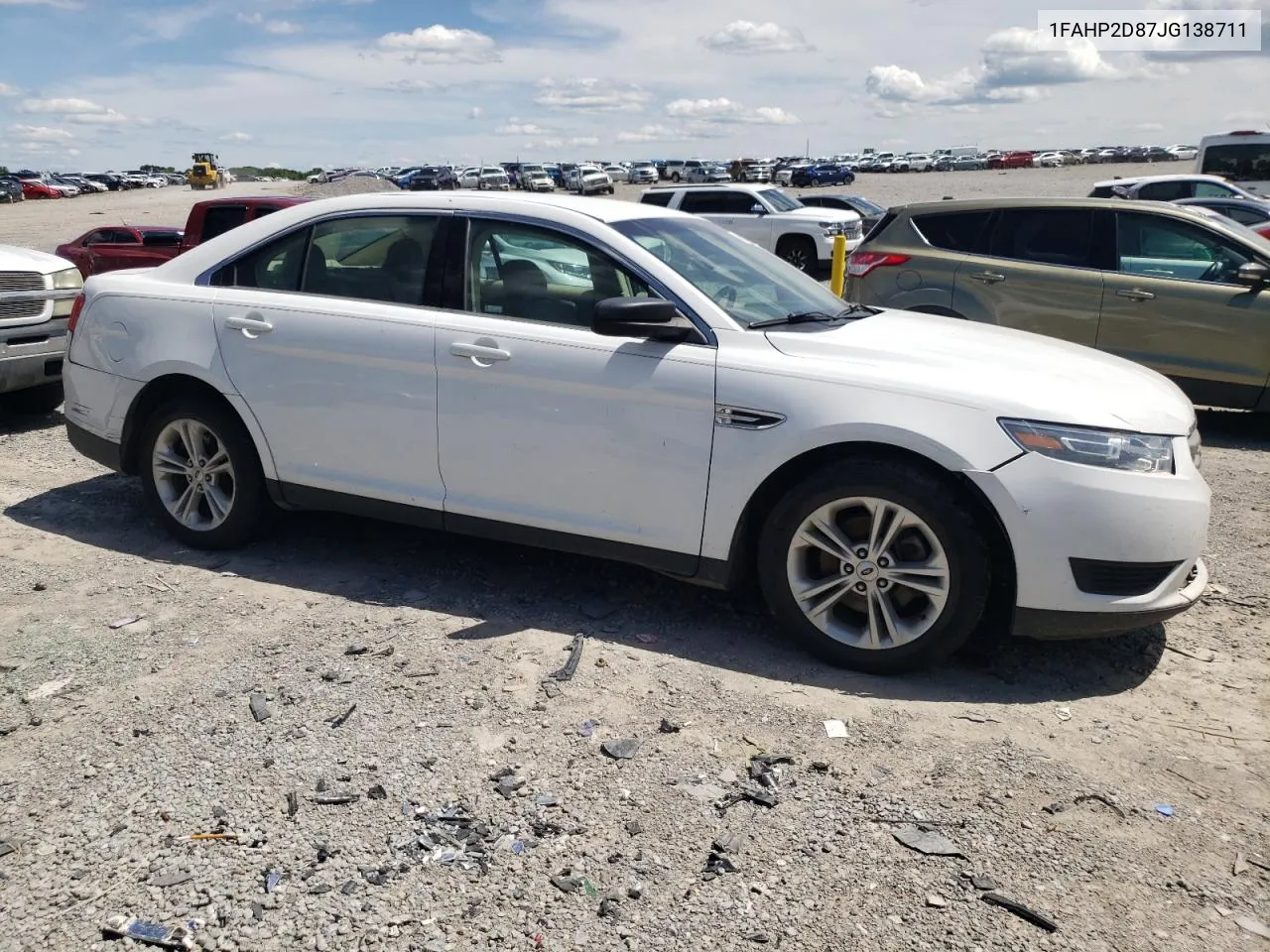 1FAHP2D87JG138711 2018 Ford Taurus Se