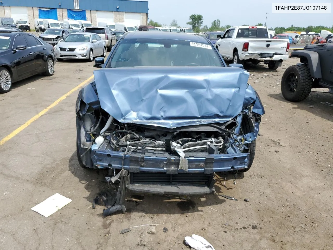 1FAHP2E87JG107148 2018 Ford Taurus Sel