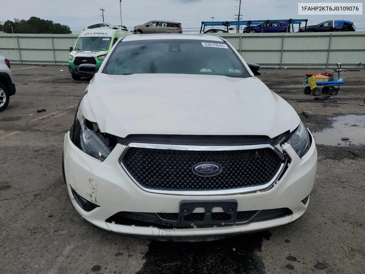 2018 Ford Taurus Sho VIN: 1FAHP2KT6JG109076 Lot: 63619644