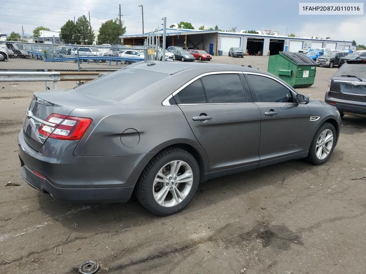 1FAHP2D87JG110116 2018 Ford Taurus Se