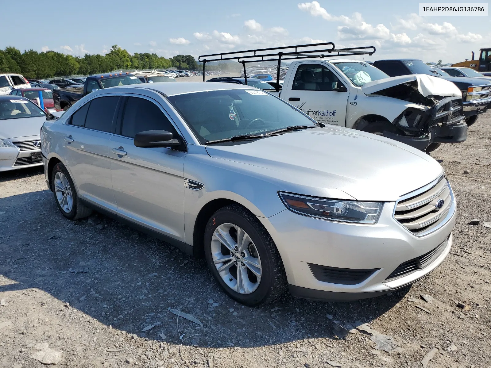 2018 Ford Taurus Se VIN: 1FAHP2D86JG136786 Lot: 65579774