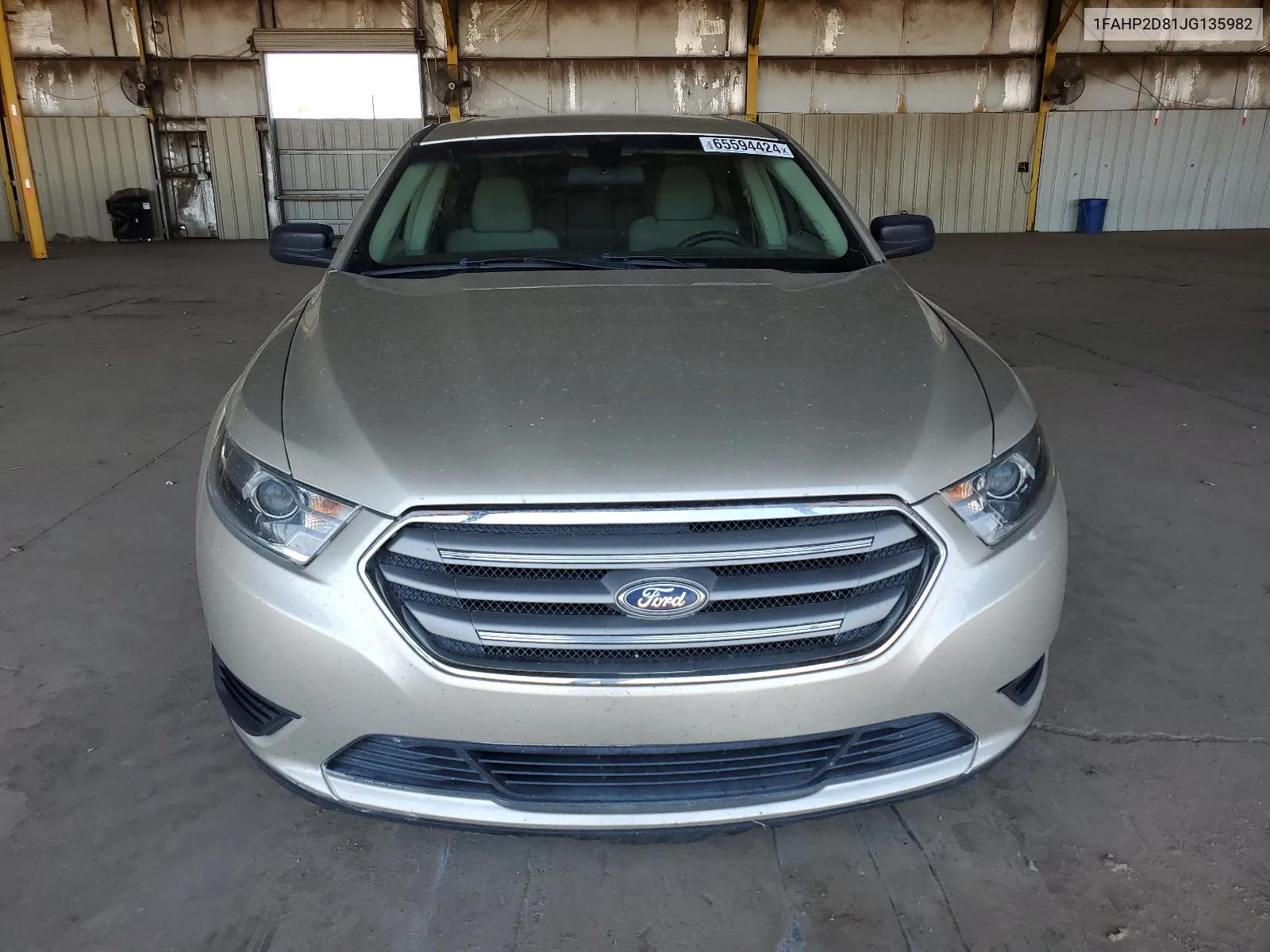 2018 Ford Taurus Se VIN: 1FAHP2D81JG135982 Lot: 65594424