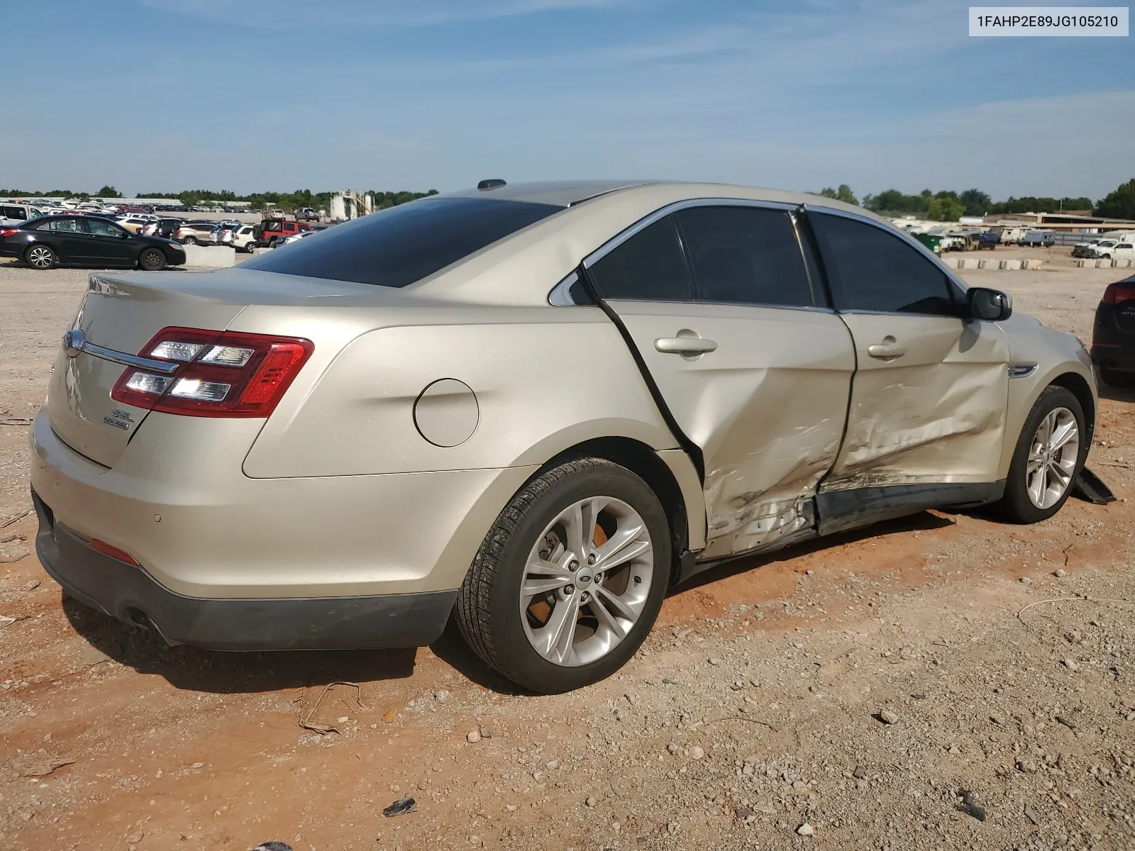 2018 Ford Taurus Sel VIN: 1FAHP2E89JG105210 Lot: 66546584