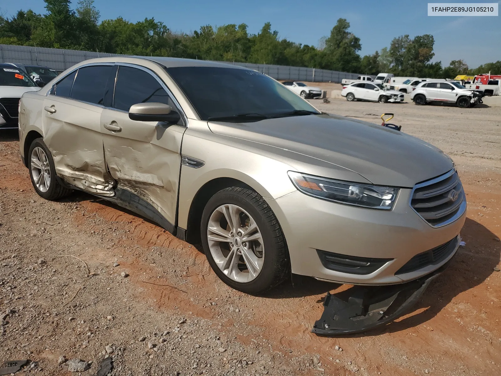 2018 Ford Taurus Sel VIN: 1FAHP2E89JG105210 Lot: 66546584