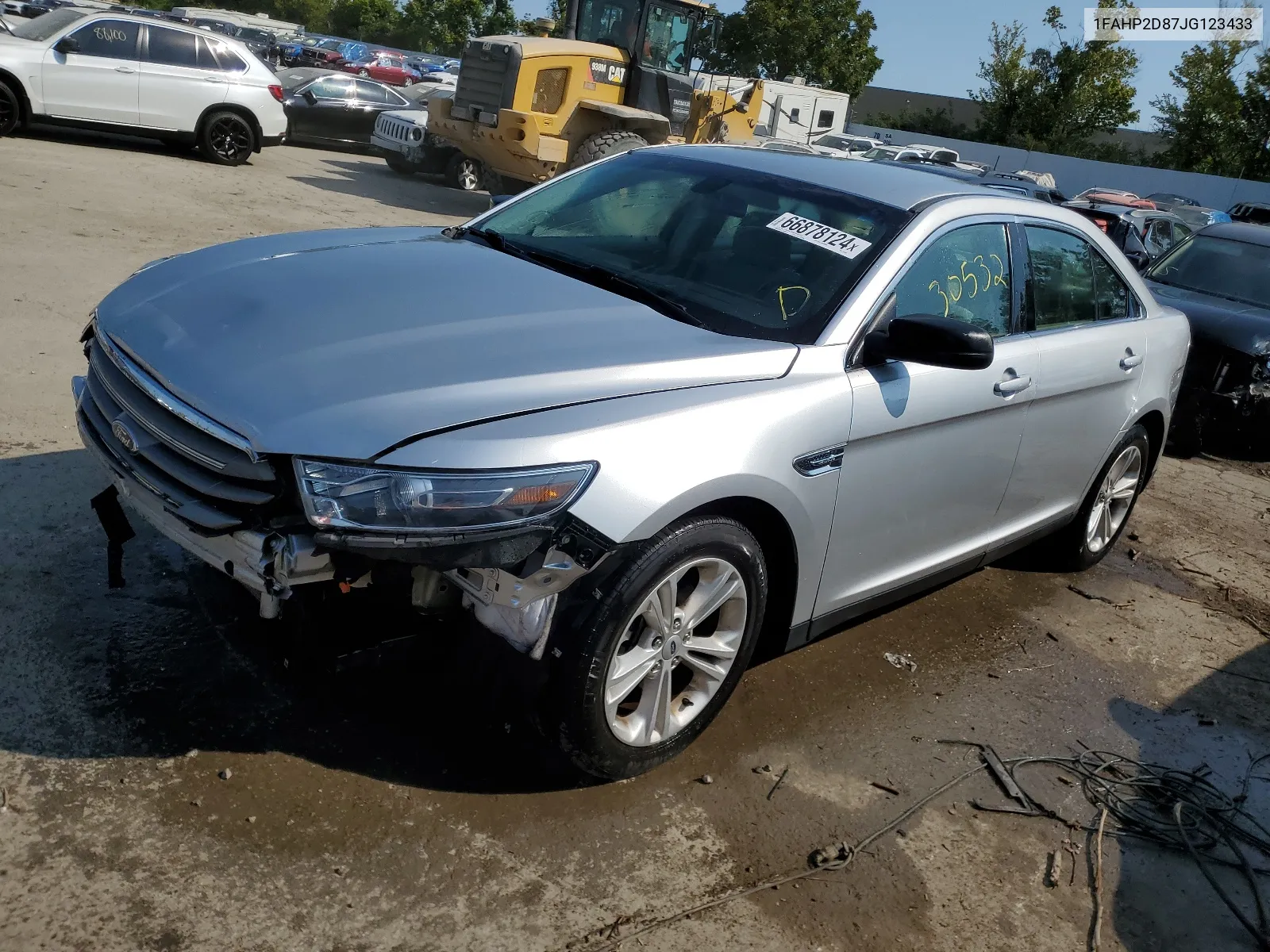 2018 Ford Taurus Se VIN: 1FAHP2D87JG123433 Lot: 66878124