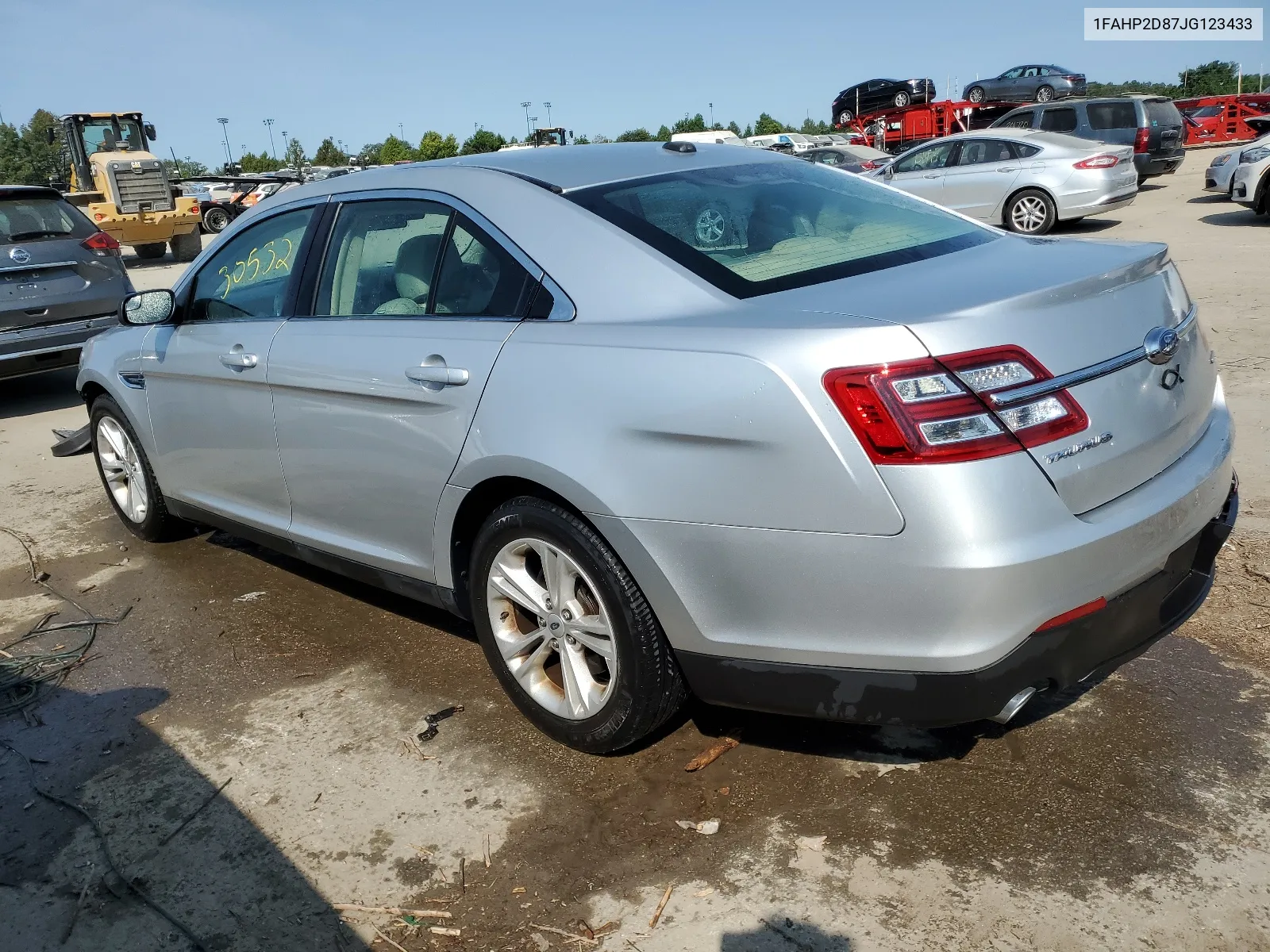 2018 Ford Taurus Se VIN: 1FAHP2D87JG123433 Lot: 66878124