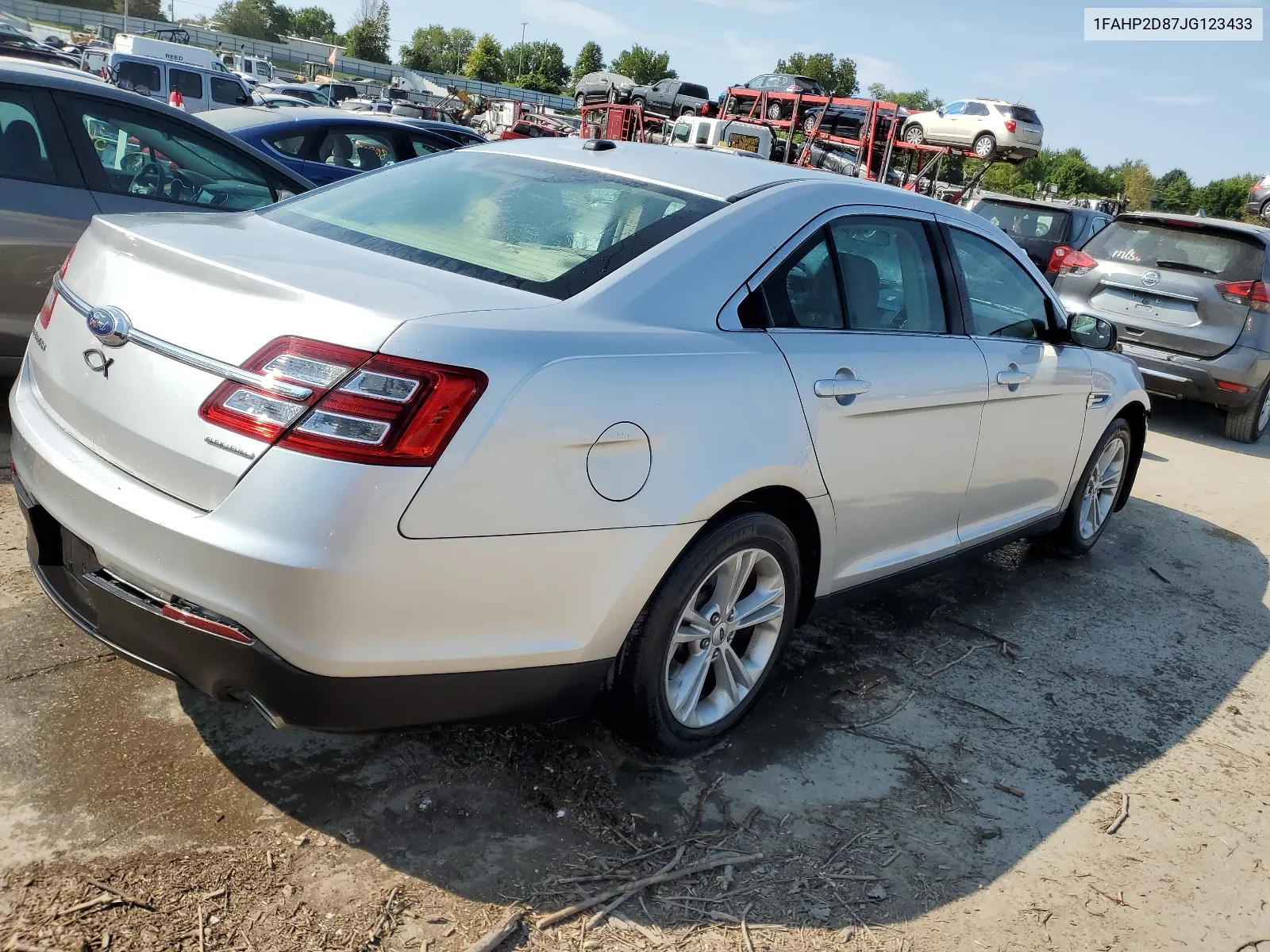 2018 Ford Taurus Se VIN: 1FAHP2D87JG123433 Lot: 66878124