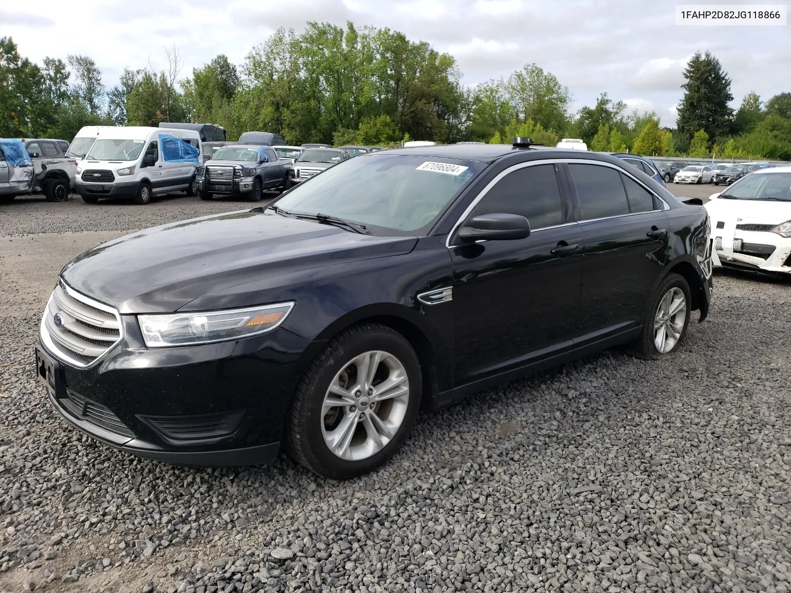 2018 Ford Taurus Se VIN: 1FAHP2D82JG118866 Lot: 67096804