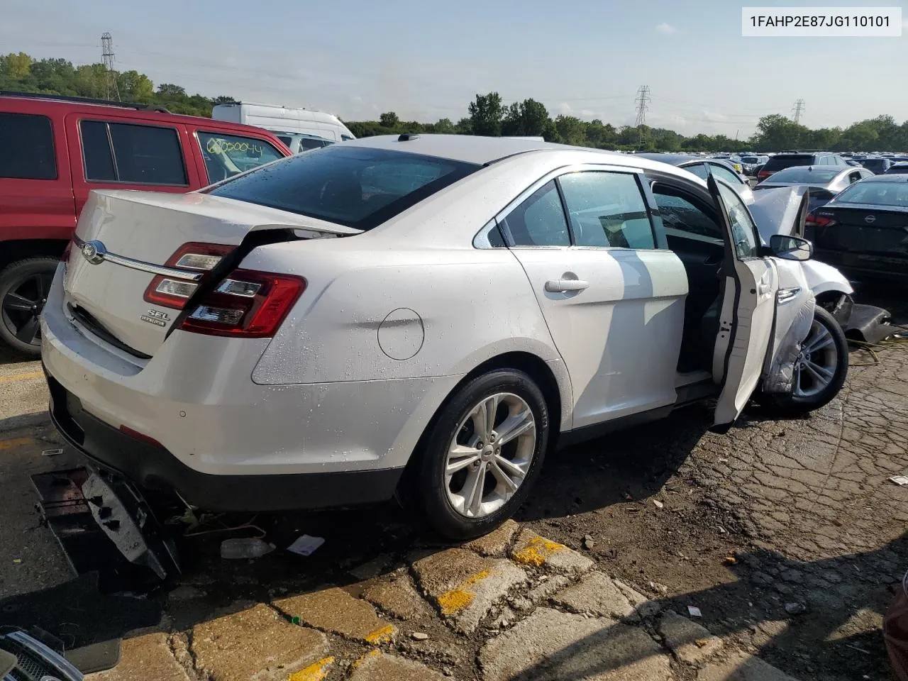 2018 Ford Taurus Sel VIN: 1FAHP2E87JG110101 Lot: 68322174