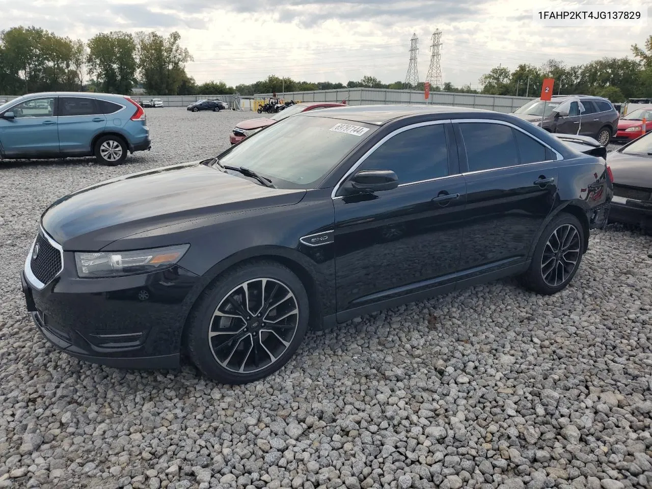 2018 Ford Taurus Sho VIN: 1FAHP2KT4JG137829 Lot: 69797144